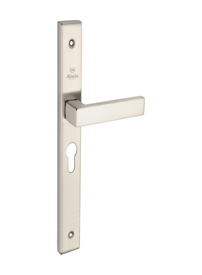 ALWIN'S 10'' Sleek Body | computerized ultra key Mortise Lock Made of Stainless Steel | 60mm Cylinder & Inside Knob 3 Keys | For Main door, Living room, Bedroom Doors in Home,Office & Hotels (SS MATT) - Image 1